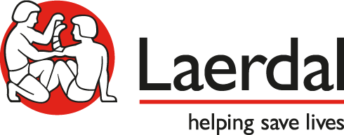 Laerdal logo image.
