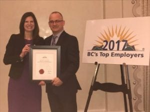 BCIT Vice President, Human Resources and People Development and Managing Editor of Canada's Top 100 Employers Richard Yerema