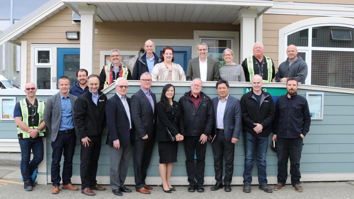 PCL tours the northeast sector of BCITs Burnaby Campus.