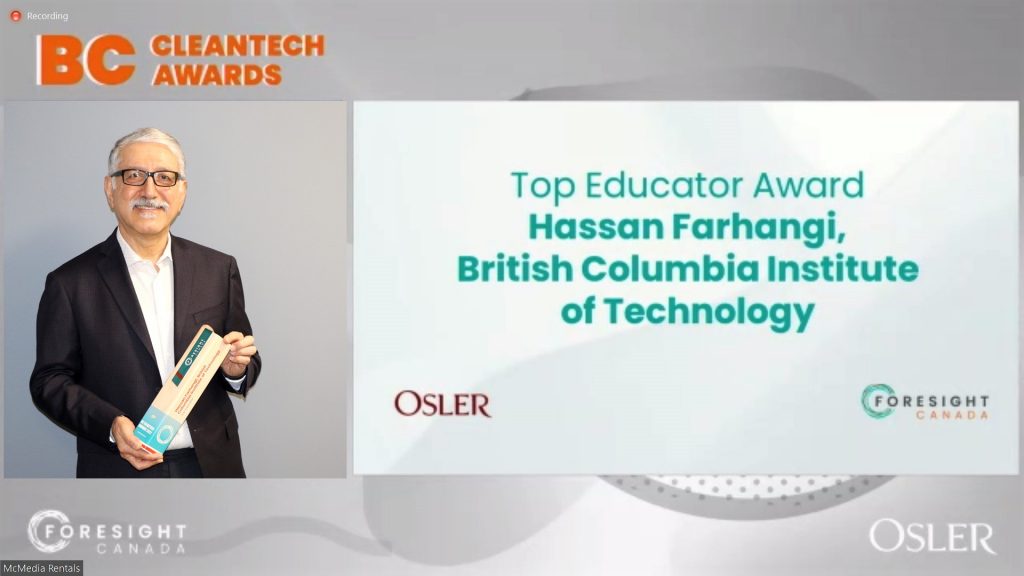 BCIT Applied Research Director Receives Top Educator Award – BCIT News