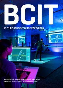 The cover of the BCIT Future Student Guide 2023/2024.
