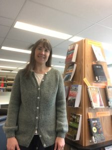 Joana at the BCIT library.