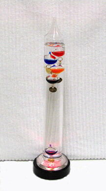 DHT31 - Galileo Thermometer