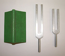 DVW06 - Tuning Forks with Rubber Mallet