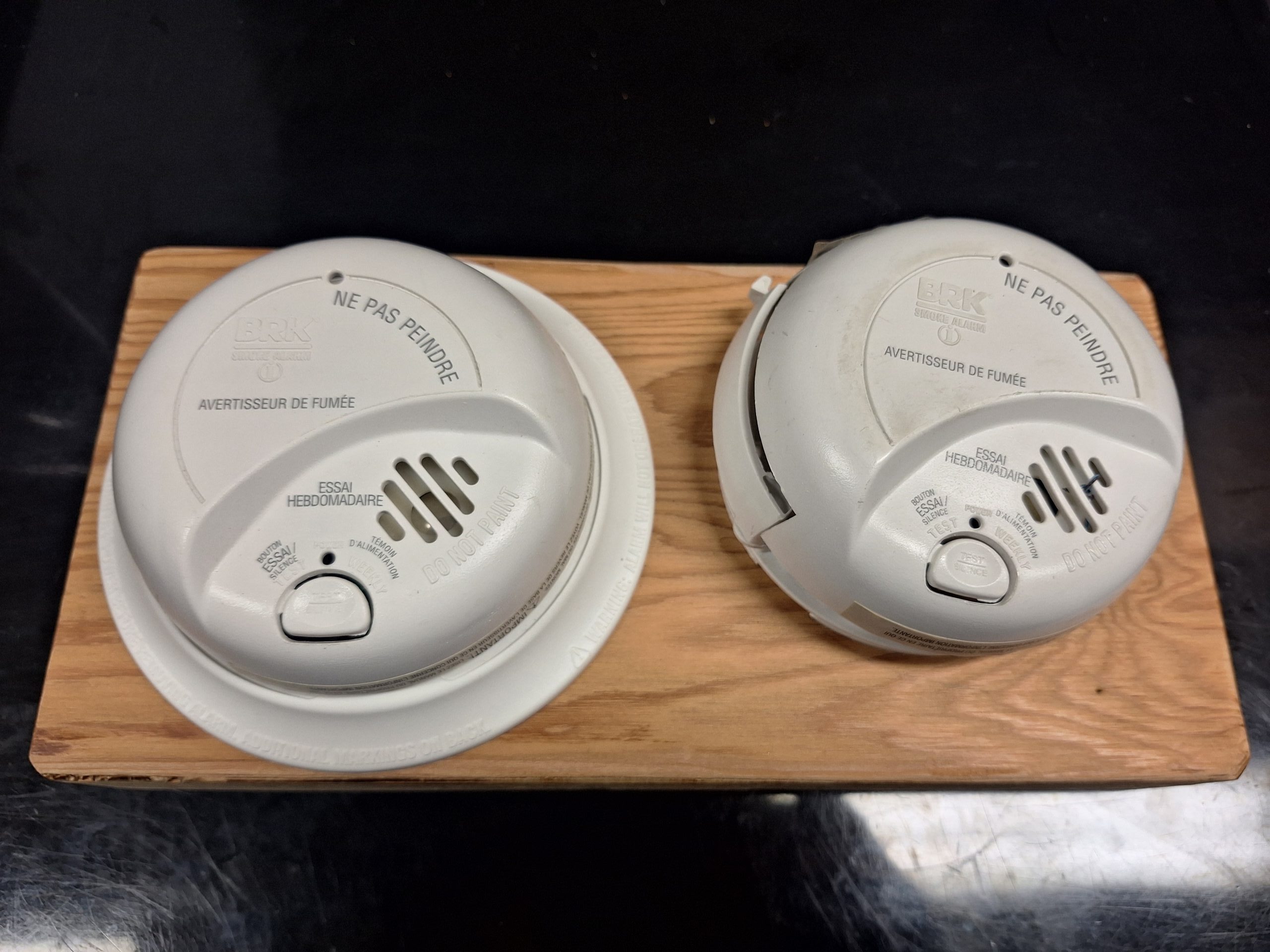 Smoke Detectors with radioactive sources